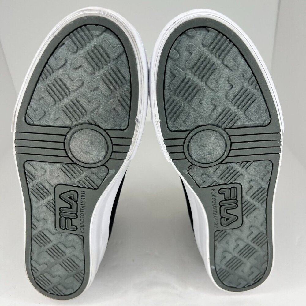 Fila Womens 5CM01781-014 Black Hi Top Canvas Lace Up Size 11 Casual Sneakers - Picture 7 of 9